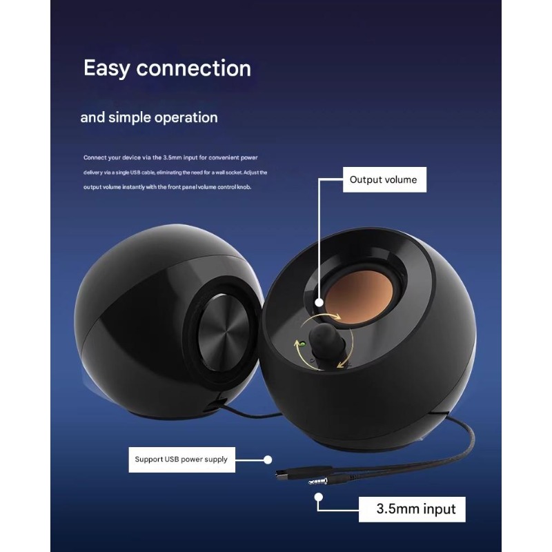 Altoparlante Creativo a Forma  - Gaming Speaker 2.1 recensione e prezzo