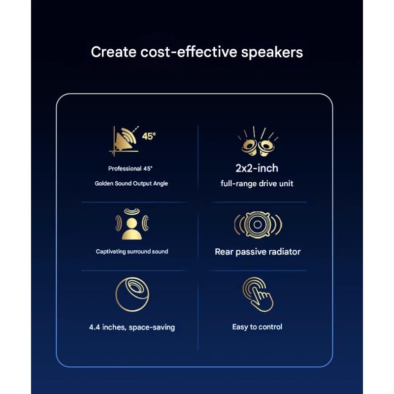 Altoparlante Creativo a Forma  - Gaming Speaker 2.1 recensione e prezzo