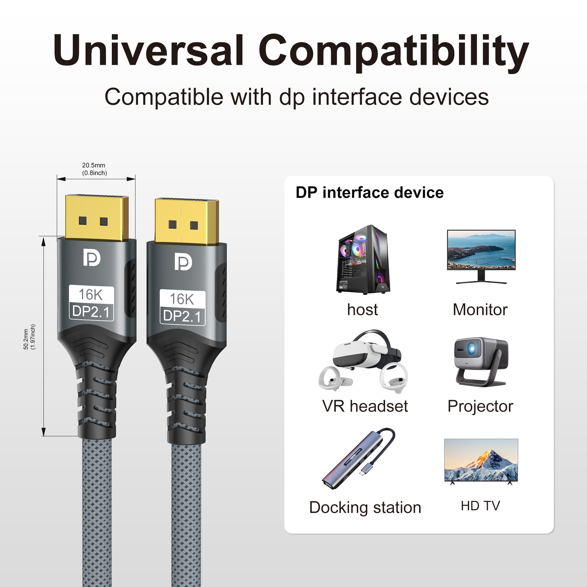 Cavo DisplayPort 2.1 16K DP 8K - Gaming Speaker 2.1 recensione e prezzo