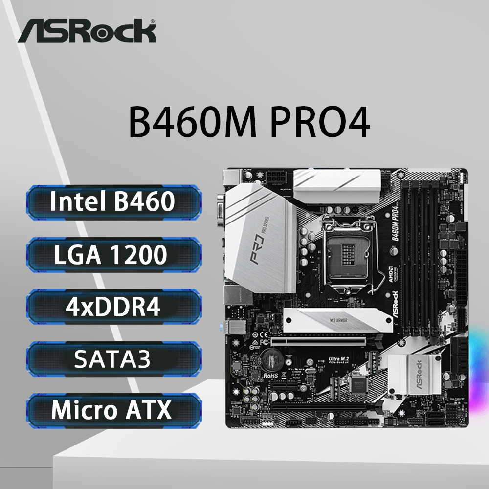 Scheda madre ASRock B460M PRO4 - Intel Cpu Core I5 recensione e prezzo