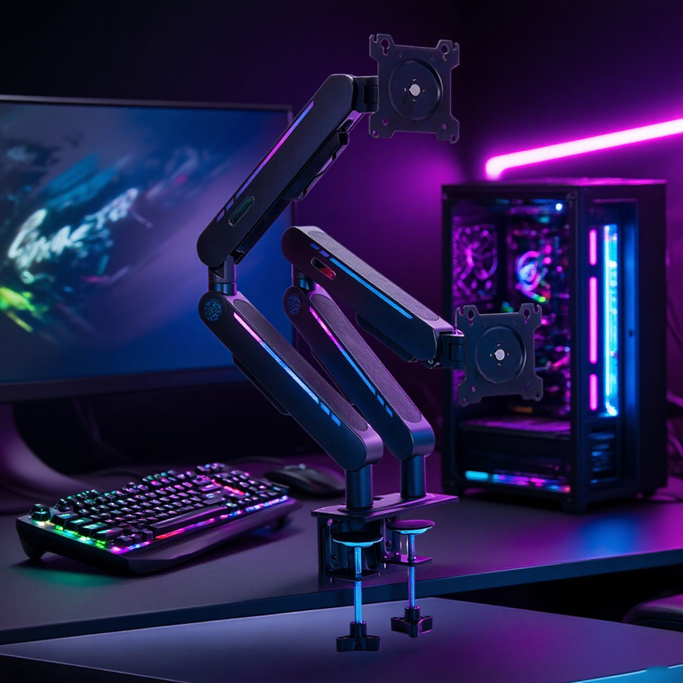 Nuovo Supporto da Scrivania co - Dual Monitor Stand recensione e prezzo
