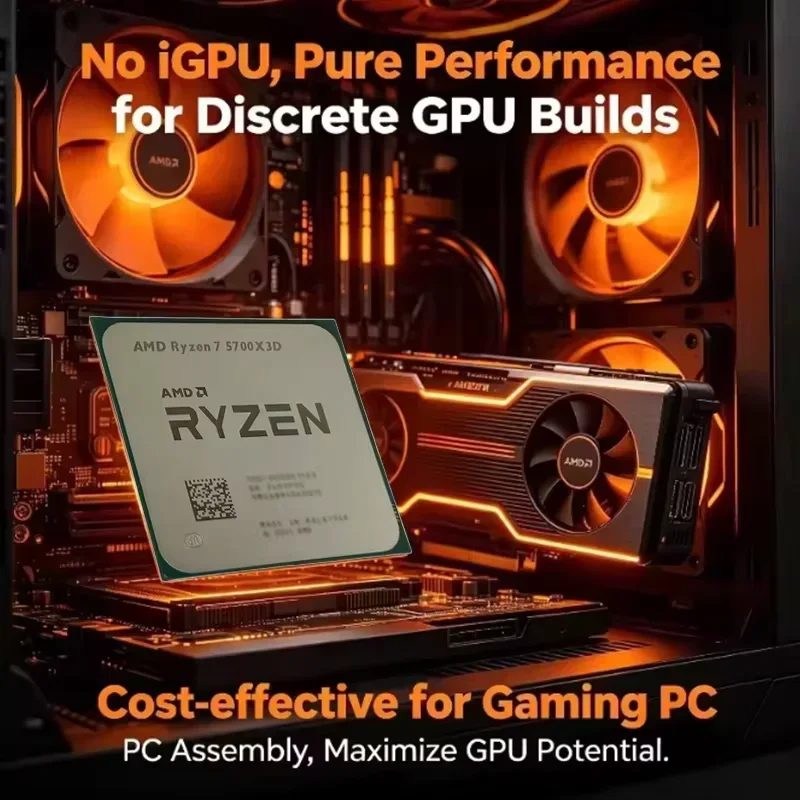 AMD Ryzen 7 5700X3D R7 5700X3D - Esports Pc Gaming recensione e prezzo